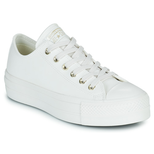 Chaussures Femme Baskets basses Converse CHUCK TAYLOR ALL STAR LIFT MONO WHITE OX Blanc
