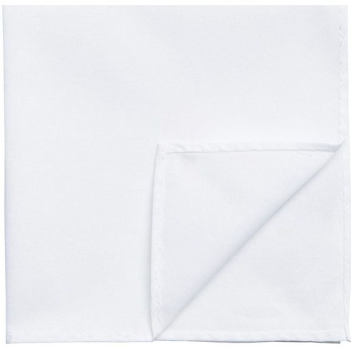 Vêtements Homme Cravates et accessoires Jack & Jones 12109459 CLASSIC HANDKERCHIEF-WHITE Blanc