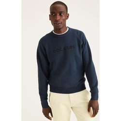 Vêtements Homme Sweats Dockers A1104 0003 ICON CREW-MIDNIGHT Bleu