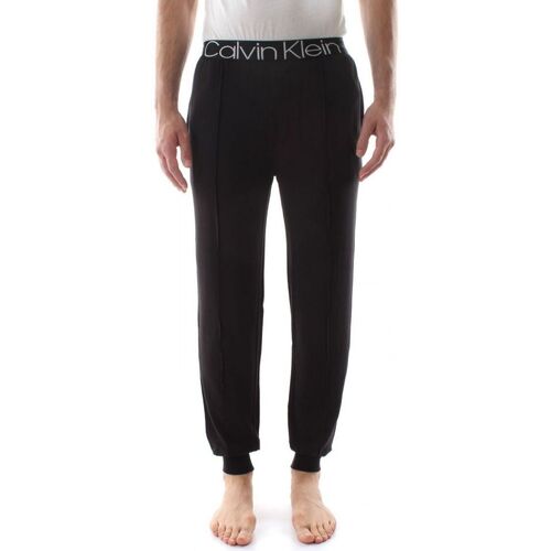 Vêtements Homme Pantalons de survêtement Calvin Klein Jeans 000NM1563E JOGGER-001 BLACK Noir