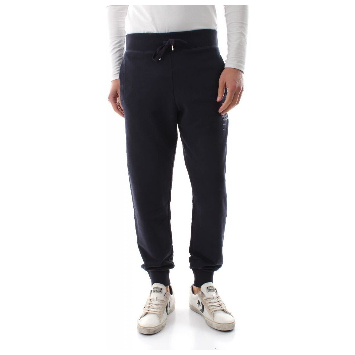 Vêtements Homme Pantalons de survêtement Converse 10021333 FLEECE PANT-A01 OBSIDIAN Bleu