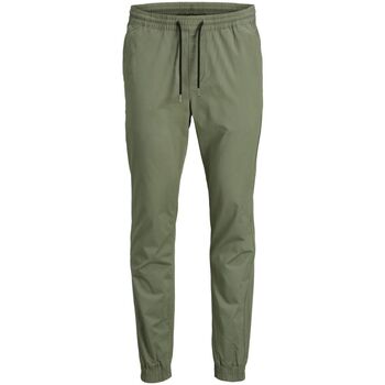 Vêtements Garçon Pantalons Jack & Jones 12183709 GORDON-DEEP LICHEN GREEN Vert