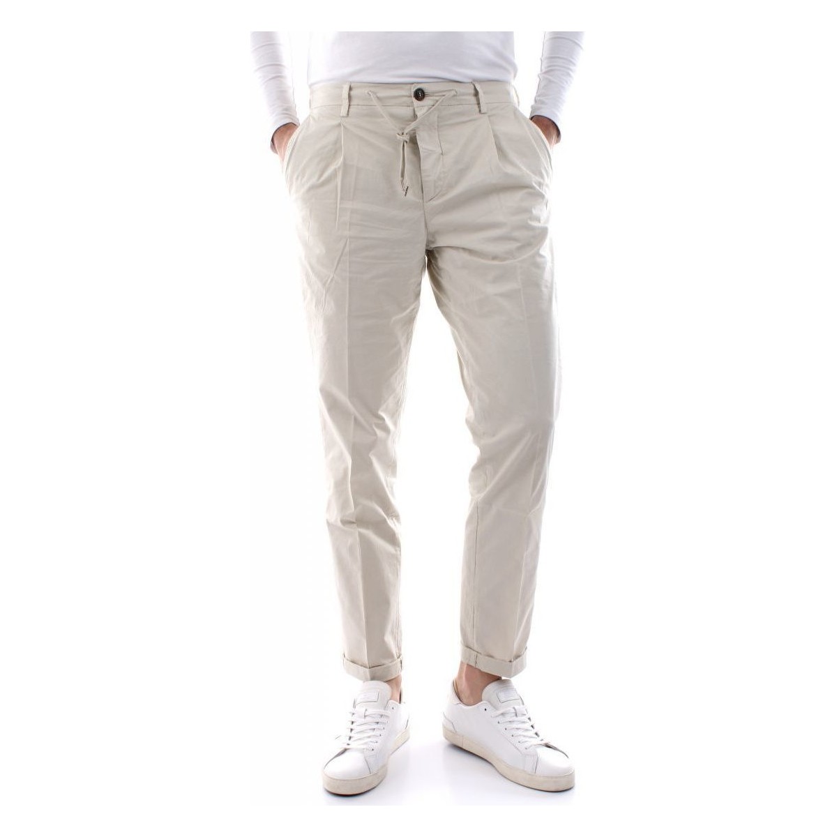 Vêtements Homme Pantalons 40weft COACH SS - 6041/7046-W1725 ECRU Blanc