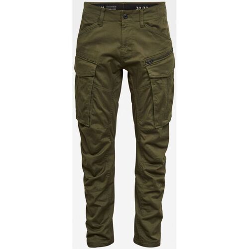 Vêtements Homme Pantalons G-Star Raw D02190 5126 L.30 ROVIC ZIP-6059 DARK BRONZE GREEN Vert