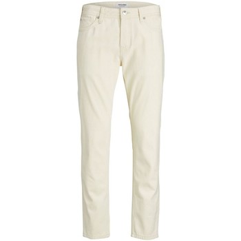 Vêtements Homme Pantalons Jack & Jones 12193164 FRANK-ECRU Blanc