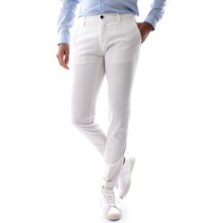 Vêtements Homme Pantalons de costume Mason's MILANO CE078/SS - 9PN2A4973-001 WHITE Blanc