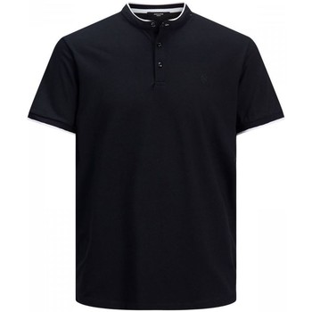 Vêtements Homme T-shirts & Polos Jack & Jones 12188451 BLAST-BLACK Noir