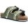 Chaussures Homme Sandales et Nu-pieds Napapijri Footwear NA4ETH LEATHER SANDAL-GD6 GREEN Vert