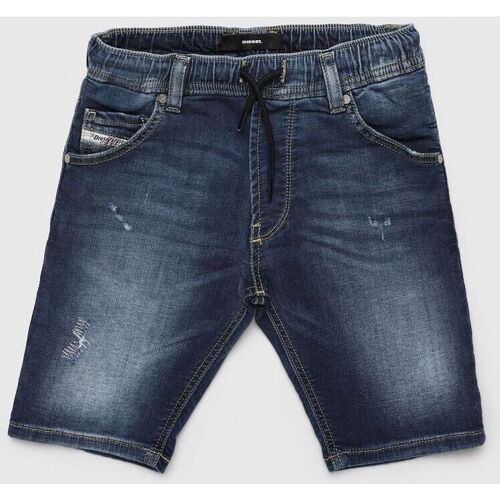 Shorts & Bermudas Garçon Diesel 00J3CI KXB3K KROOLEY-NE SHORT-K01 Bleu - Vêtements Shorts / Bermudas Enfant 89 