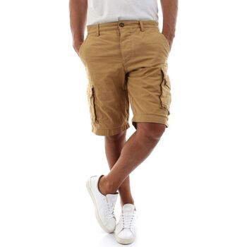 Vêtements Homme Shorts / Bermudas 40weft NICK 5035-W1101 KAKI Beige