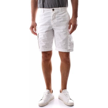 Vêtements Homme Shorts / Bermudas 40weft NICK 6013-40W441 WHITE Blanc