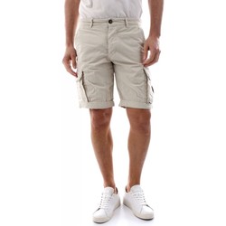 Vêtements Homme Shorts / Bermudas 40weft NICK 6013-W1725 ECRU Blanc
