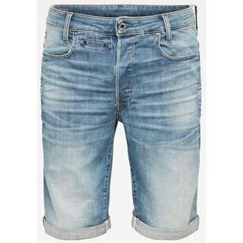Vêtements Homme Sleeve Shorts / Bermudas G-Star Raw D10064 8968 D-STAQ 3D SHORT-B171 VINTAGE STRIKING BLUE Bleu
