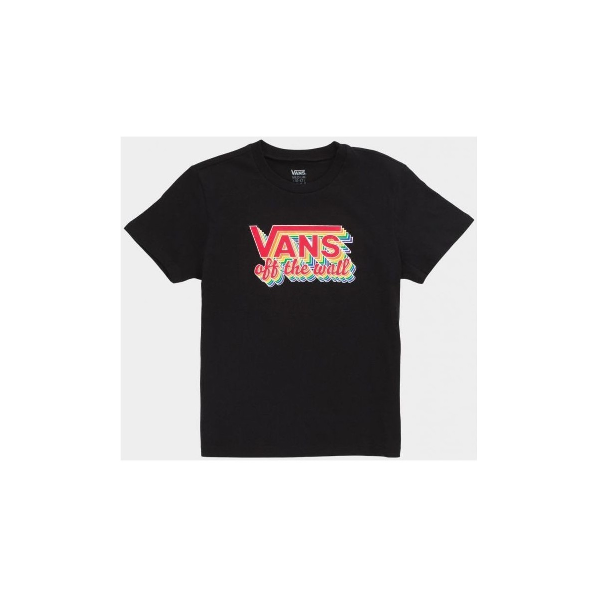 Vêtements Fille T-shirts & Polos Vans VN0A5I6FBLK1 GR COLOR TRIP-BLACK Noir