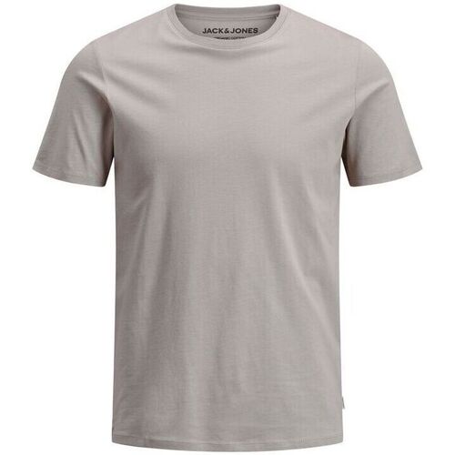 Vêtements Homme T-shirts & Polos Jack & Jones 12156101 BASIC TEE-CROCKERY Gris