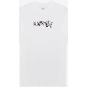 Vêtements Homme T-shirts & Polos Levi's 87373 0017 - VINTAGE FIT TEE-MV LOGO Blanc