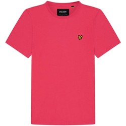Vêtements Homme T-shirts manches courtes Lyle & Scott TS400V PLAIN T-SHIRT-Z91 GERANIUM PINK Rose