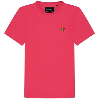 Vêtements Homme T-shirts manches courtes Lyle & Scott TS400V PLAIN T-SHIRT-Z91 GERANIUM PINK Rose