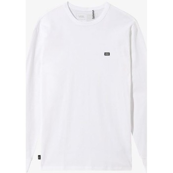 Vêtements Homme T-shirts & Polos Vans VN0A4TURWHT1 MN OFF THE WALL CLASSIC LS-WHITE Blanc