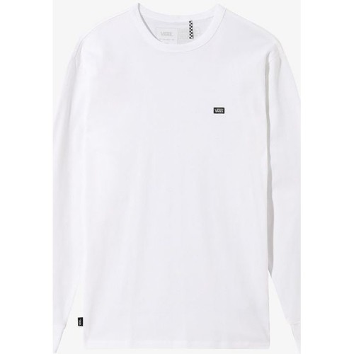 Vêtements Homme T-shirts & Polos Myth Vans VN0A4TURWHT1 MN OFF THE WALL CLASSIC LS-WHITE Blanc