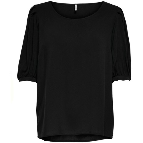 Vêtements Femme Débardeurs / T-shirts sans manche Only 15225182 KARMA-BLACK Noir