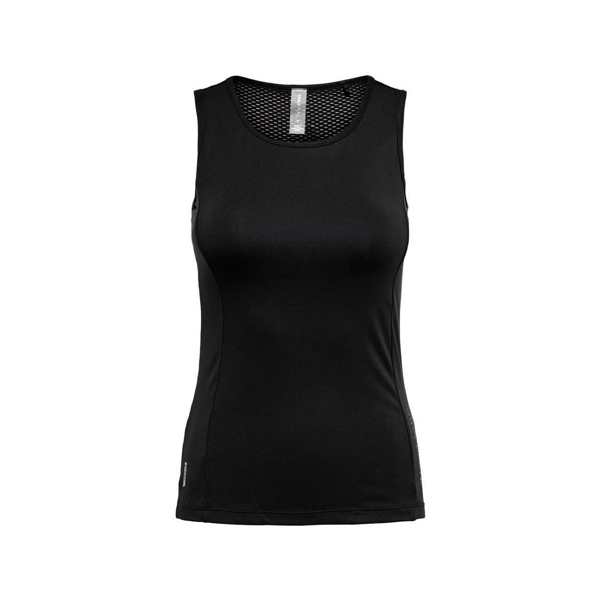 Vêtements Femme Débardeurs / T-shirts sans manche Only Play 15178626 TOP-BLACK Noir