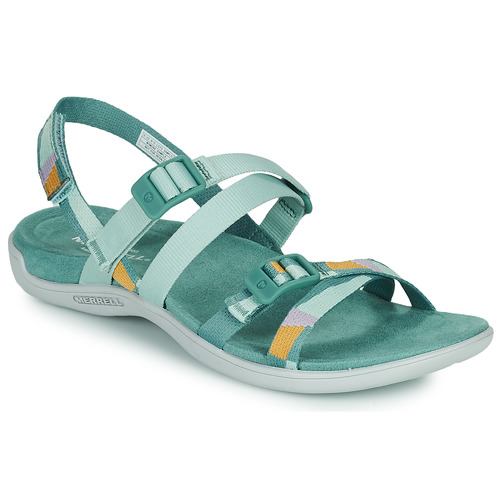 Merrell DISTRICT 3 BACKSTRAP WEB Bleu - Livraison Gratuite | Spartoo ! -  Chaussures Sandale Femme 67,99 €