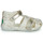 Chaussures Fille Le Coq Sportif BIGFLO-2 Blanc / Argent