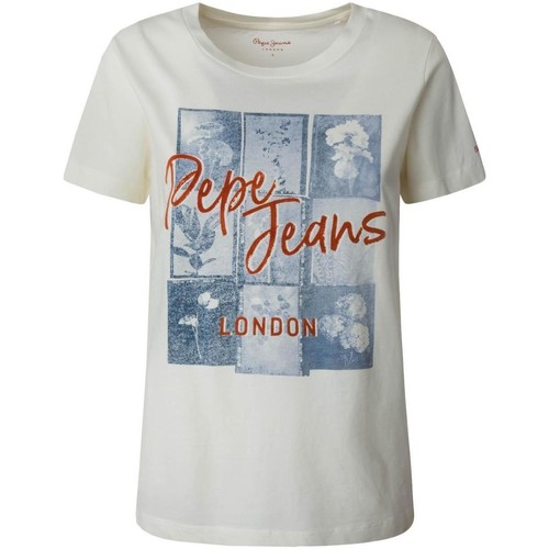 Vêtements Femme T-shirts & Polos Pepe jeans  Beige