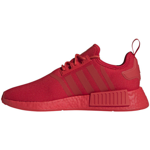 adidas Originals NMD R1 PRIMEBLUE Rouge - Chaussures Baskets basses Homme  151,20 €