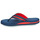 Chaussures Homme Tongs Isotoner 96997 Bleu / Rouge