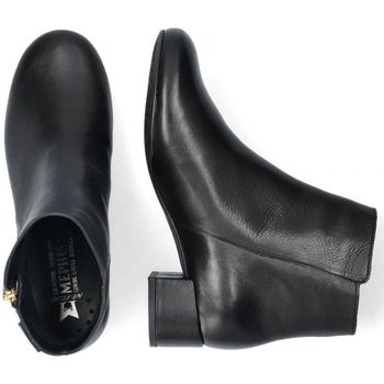 Femme Mephisto Bottines cuir BERISA Noir - Chaussures Bottine Femme 220 