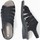 Chaussures Femme Sandales et Nu-pieds Mephisto Sandales en cuir PRALINE Noir