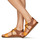 Chaussures Femme Sandales et Nu-pieds Regard BESSAC V4 BUBBLE MAIS Marron / Jaune