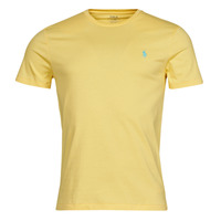 Vêtements Homme T-shirts manches courtes Polo Ralph Lauren T-SHIRT AJUSTE EN COTON Jaune
