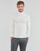 Vêtements Homme T-shirts manches longues Polo Ralph Lauren T-SHIRT PIMA COTON COL CHEMINEE Blanc / Nevis