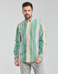 Vêtements Homme Chemises manches longues The Rug Republicn Z216SC31 Multicolore / Green Pink Multi