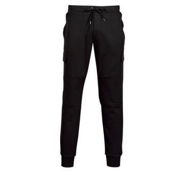 Vêtements Homme Pantalons de survêtement Polo Ralph Lauren BAS DE JOGGING CARGO AJUSTE EN DOUBLE KNIT TECH Noir