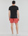 Vêtements Homme T-shirts manches courtes Polo Ralph Lauren T-SHIRT AJUSTE EN PIMA COTON Noir / Polo Black