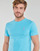 Vêtements Homme T-shirts manches courtes Polo Ralph Lauren T-SHIRT AJUSTE EN COTON Bleu / French Turquoise