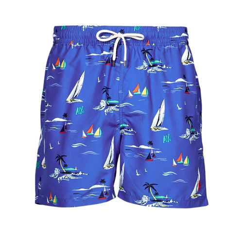 Vêtements Homme Maillots / Shorts de bain Dream in Green MAILLOT DE BAIN VOILIERS EN POLYESTER RECYCLE Bleu / Multicolore
