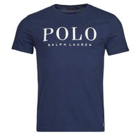 Vêtements Homme T-shirts manches courtes Polo Ralph Lauren COUPE VENT PACKABLE EN POLYESTER RECYCLE Marine / Cruise Navy