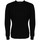 Vêtements Homme Pulls Les Hommes LHK108 647U | Round Neck Asymetric Sweater Noir
