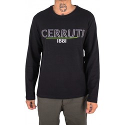 Vêtements Homme T-shirts manches longues Cerruti 1881 Barentin Noir