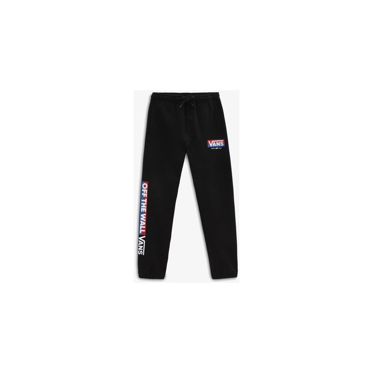 Vêtements Enfant Pantalons Vans VN0A5FMZBLK1 LOGO FLEECE PANT-BLACK BRUSHED Noir