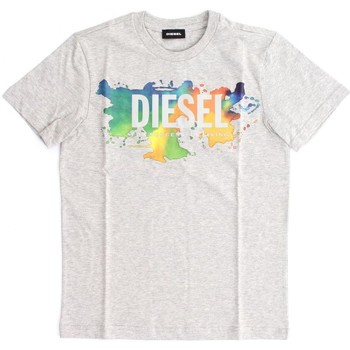 Vêtements Enfant T-shirts & Polos Diesel J00294 00YI9 TDOSKY-K963 GREY Gris