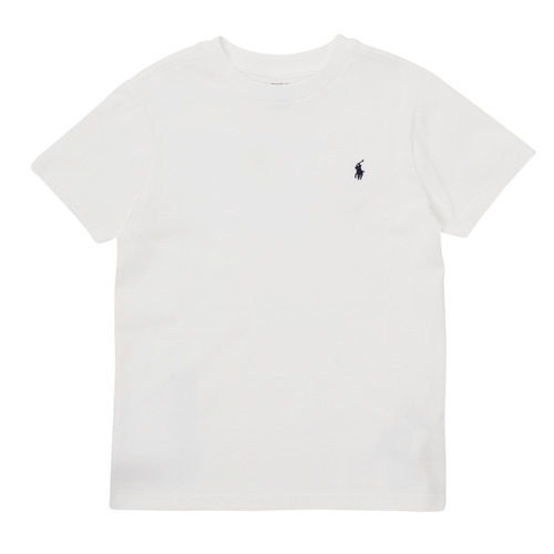 Vêtements Garçon T-shirts emporio manches courtes Polo Ralph Lauren LILLOU Blanc