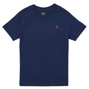 Vêtements Fille T-shirts manches courtes Polo Ralph Lauren LELLEW Marine