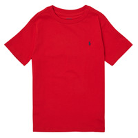 Vêtements Fille T-shirts manches courtes Polo Ralph Lauren NOUVILE Rouge