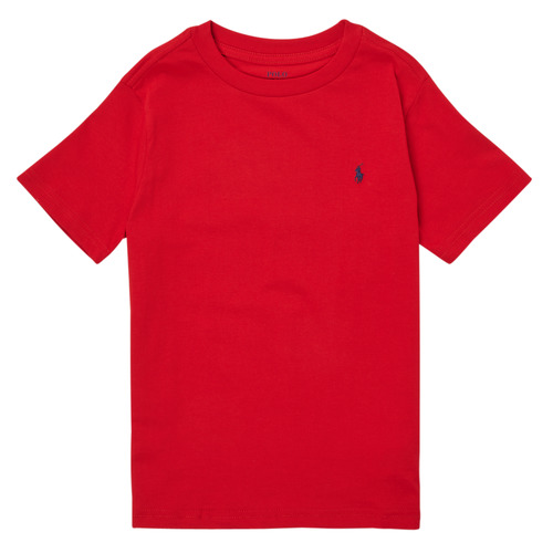 Vêtements Enfant T-shirts manches courtes Ferragamo Uomo Polo Feminino in seta e cotone Neron NOUVILE Rouge